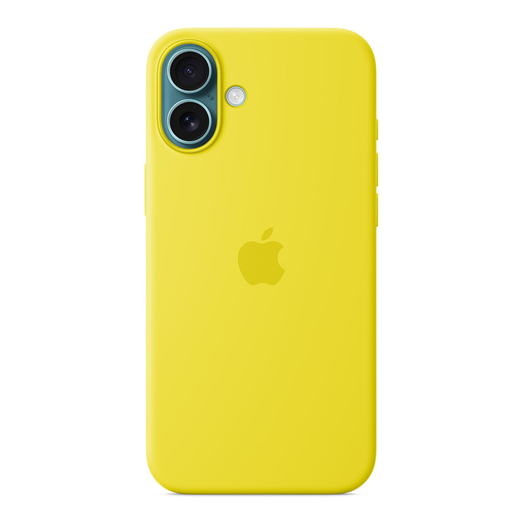 A Photo Of Apple iPhone 16 Plus Silicone Case with MagSafe
