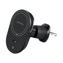 Pitaka MagEZ Car Mount Pro 2 Qi2 - 15W Fast Wireless Charging Car Vent Mount, Compatible with Tesla and Other Brands