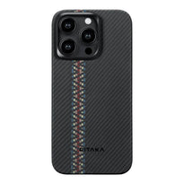 Pitaka MagEZ Case 4 For iPhone 15 Pro - 600D Rhapsody