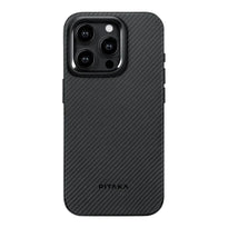Pitaka MagEZ Case Pro 4 For iPhone 15 Pro - 600D Black/Grey (Twill)