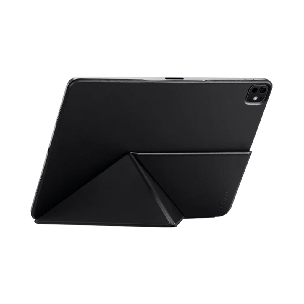 A Photo Of Pitaka MagEZ Folio 2 Magnetic Case for iPad Pro 2024 - Ultra Slim, Lightweight, with Magnetic Apple Pencil Holder - Black