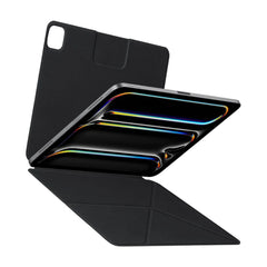 A Photo Of Pitaka MagEZ Folio 2 Magnetic Case for iPad Pro 2024 - Ultra Slim, Lightweight, with Magnetic Apple Pencil Holder - Black