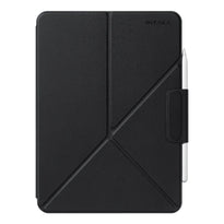 Pitaka MagEZ Folio 2 Magnetic Case for iPad Pro 2024 - Ultra Slim, Lightweight, with Magnetic Apple Pencil Holder - Black