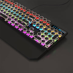 A Photo Of MageGee MK-Storm Punk Mechanical Keyboard with Rest Pad