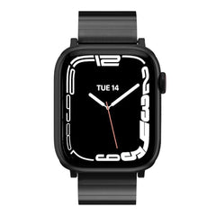 A Photo Of Mageasy Maestro M Magnetic Stainless Steel Band for Apple Watch 38mm/40mm/41mm - Elegant Black Chain Strap