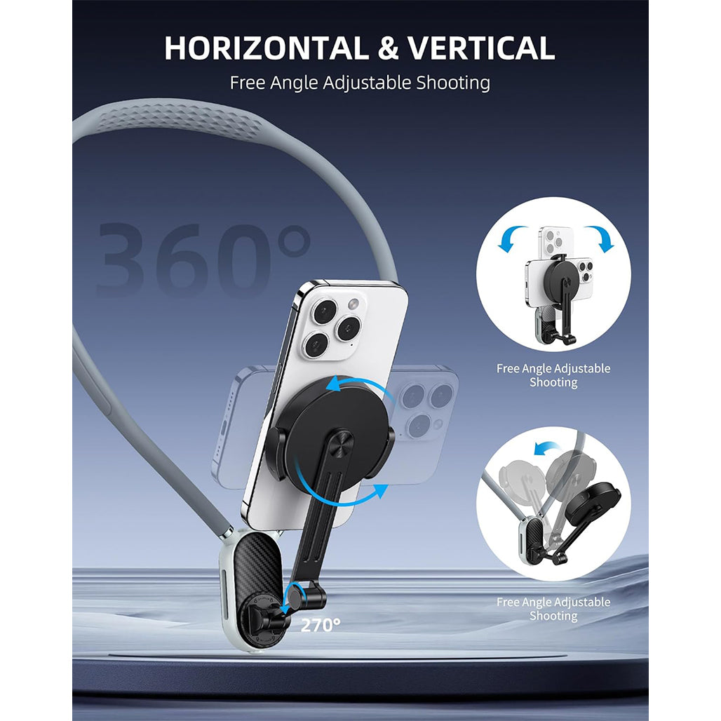 A Photo Of Mobile Phone Neck Bracket– Hands-Free POV Recording & Secure Grip