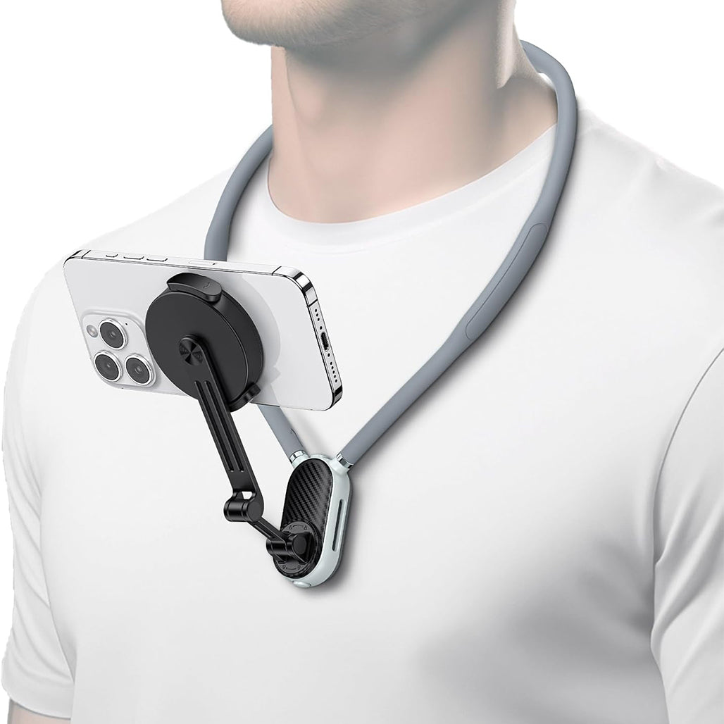 A Photo Of Mobile Phone Neck Bracket– Hands-Free POV Recording & Secure Grip