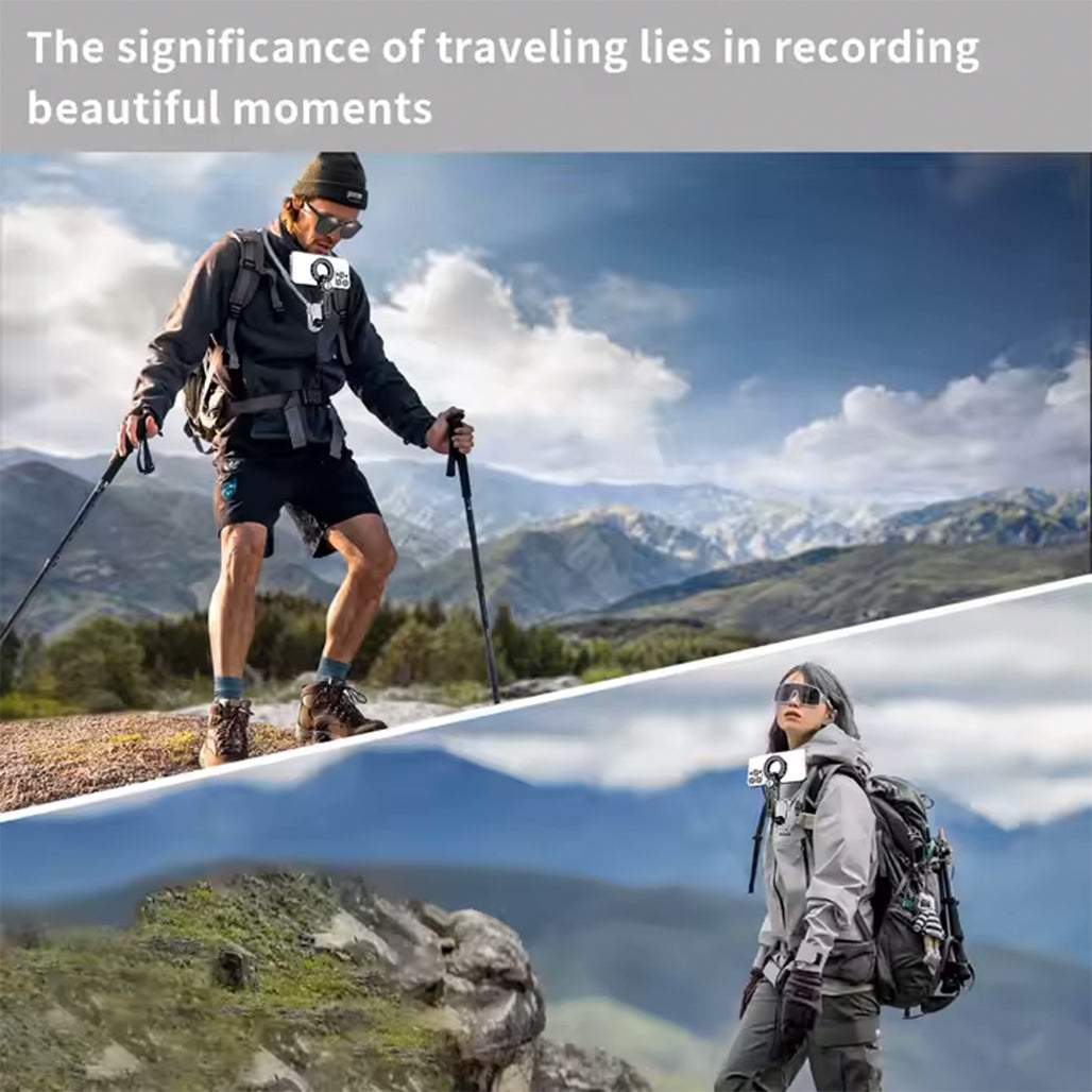 A Photo Of Magnetic Neck POV Mount for Phones – Hands-Free, Comfortable & Adjustable Holder