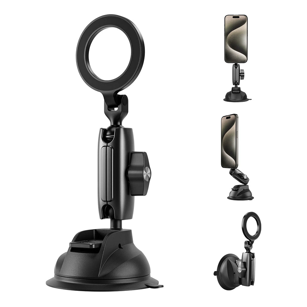 A Photo Of TELESIN Magnetic Suction Car Phone Mount – Stable Car Filming & Navigation