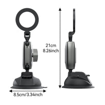 TELESIN Magnetic Suction Car Phone Mount – Stable Car Filming & Navigation