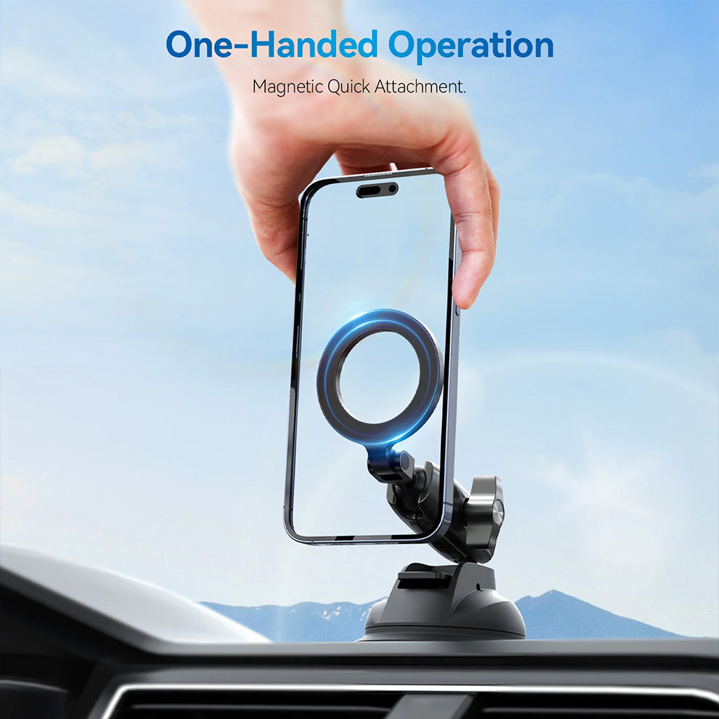 A Photo Of TELESIN Magnetic Suction Car Phone Mount – Stable Car Filming & Navigation