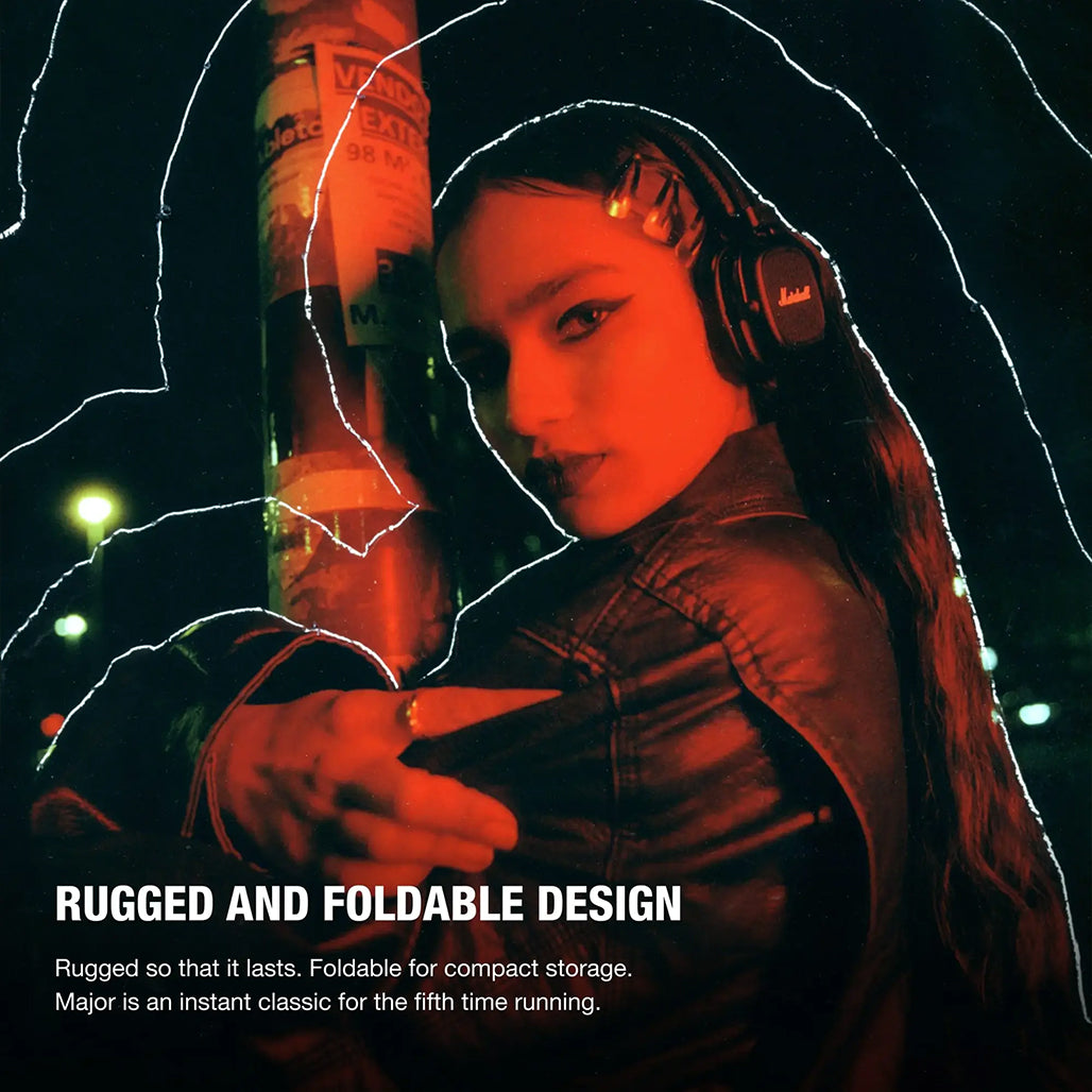 A Photo Of Marshall Major V Wireless On-Ear Headphones