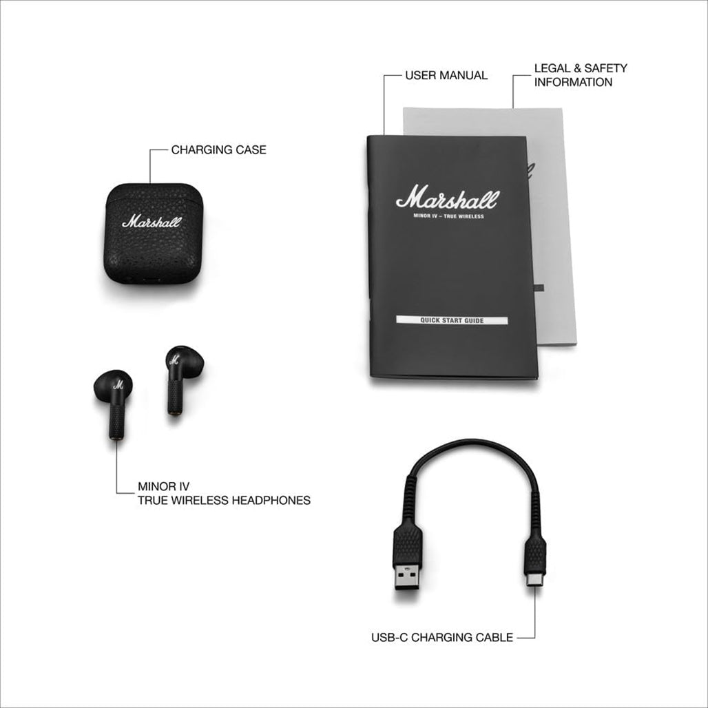 A Photo Of Marshall Minor IV - True Wireless Earbuds