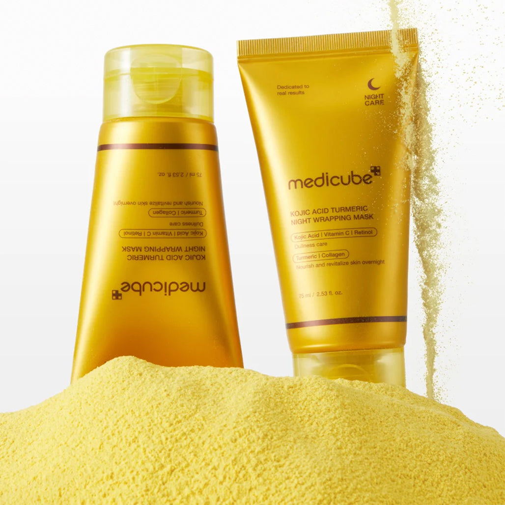 A Photo Of Medicube Kojic Acid Turmeric Night Wrapping Mask - 75ml