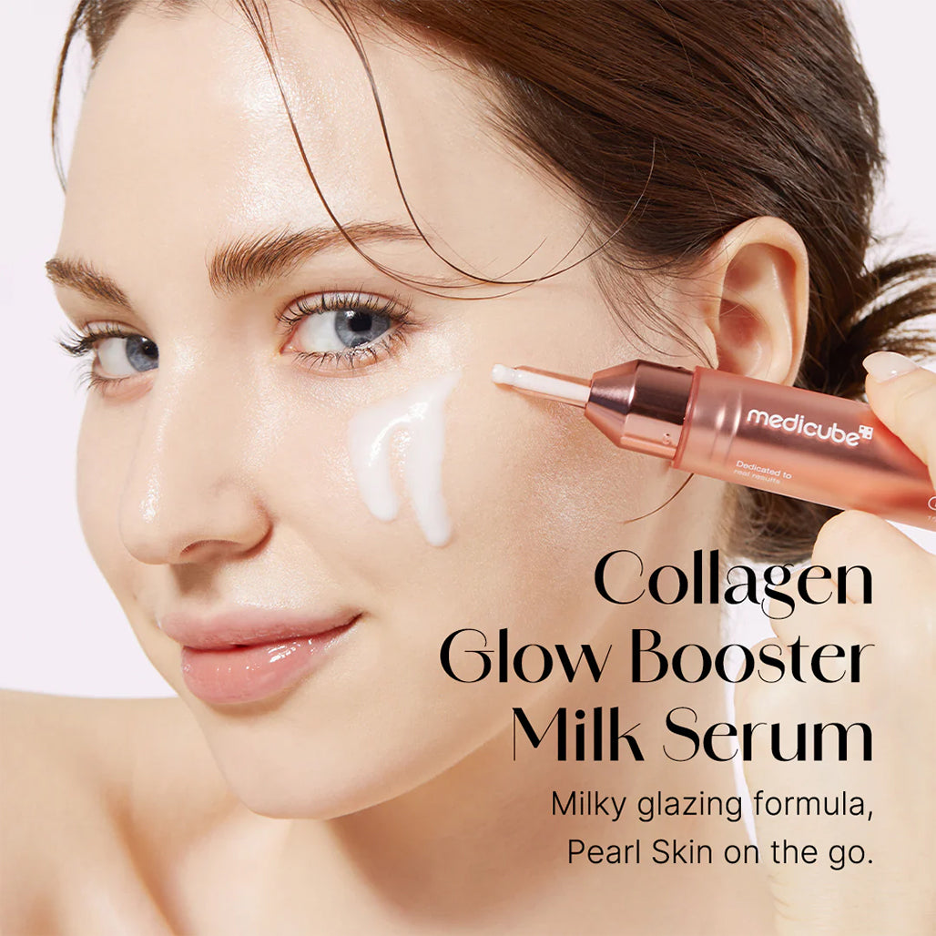 A Photo Of Medicube Collagen Glow Booster Milk Serum