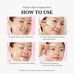 A Photo Of Medicube Collagen Night Wrapping Mask - 75ml
