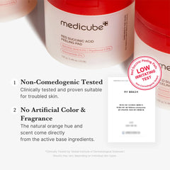 A Photo Of Medicube Red Succinic Acid Panthenol Pads - 70 Pads