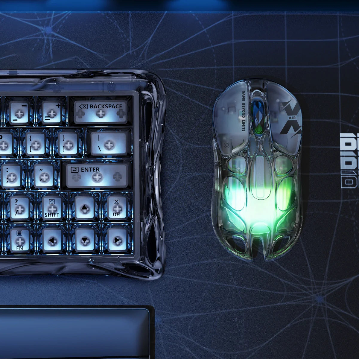 A Photo Of GravaStar Mercury X Air - 8KHz Wireless Gaming Mouse