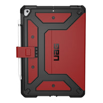 UAG Metropolis Series Red Folio Case for iPad Pro 11" (3rd Gen, 2021) & iPad Air 10.9" (4th Gen) - Rugged 360° Protection with Apple Pencil Holder