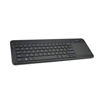Microsoft N9Z-00019 Wireless All-In-One Media Keyboard with Built-in Touchpad - (Arabic)