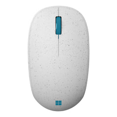 A Photo Of Microsoft Ocean Plastic Mouse - White | Eco-Friendly Design