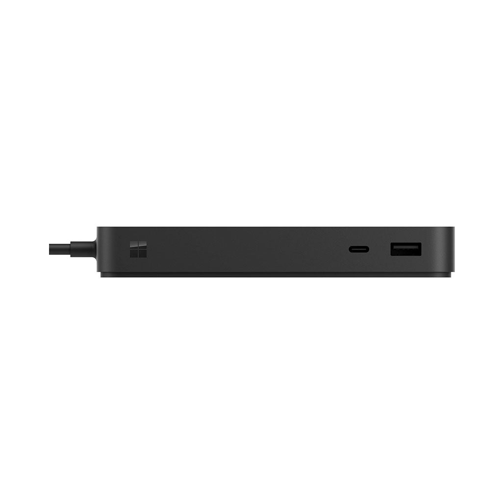 A Photo Of Microsoft Surface Thunderbolt 4 Dock T8H-00006 | Black | High-Speed USB-C Hub & Ethernet Connectivity