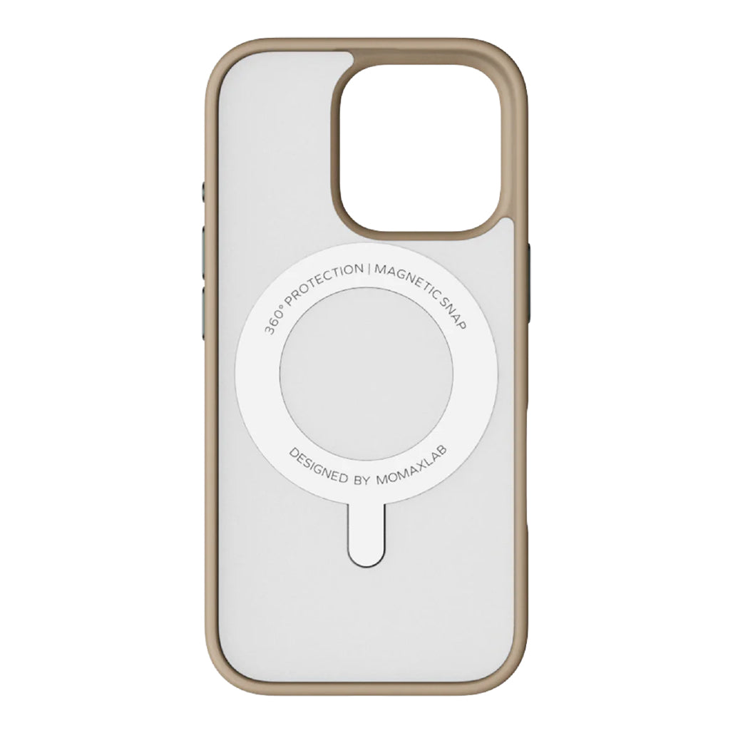 A Photo Of Momax CaseForm Roller iPhone 16 Pro Max Case with MagSafe, 360° Ring Stand & Full-Body Protection