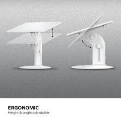 A Photo Of Momax KH16 Adjustable Tablet & Book Reading Stand for Kids – Ergonomic Study Desk Accessory