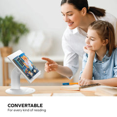 A Photo Of Momax KH16 Adjustable Tablet & Book Reading Stand for Kids – Ergonomic Study Desk Accessory