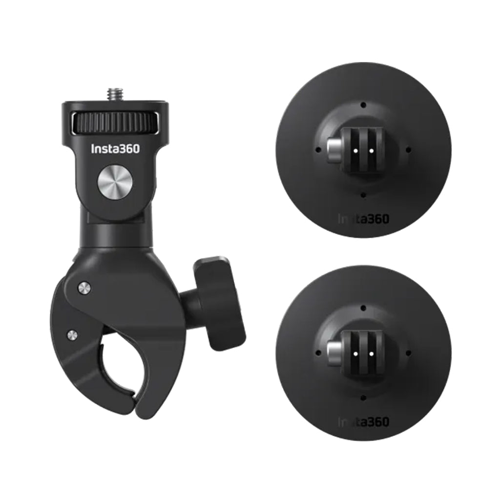 A Photo Of Insta360 Motorcycle Mount Bundle – Heavy Duty and Flexible Mounting Solutions for Riders