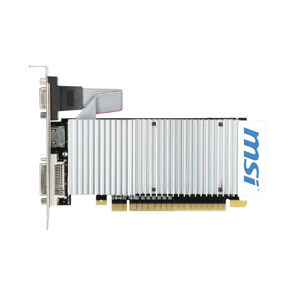 A Photo Of MSI N210-MD1GD3H/LP Graphics Card – 1GB DDR3, PCIe x16 2.0, DirectX 10.1 Support