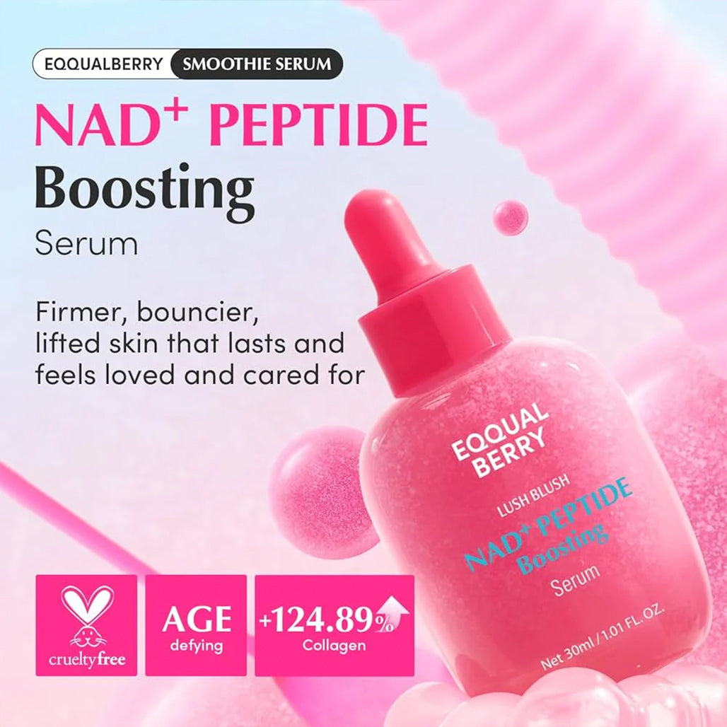 A Photo Of EQQUALBERRY NAD+ Peptide Boosting Serum