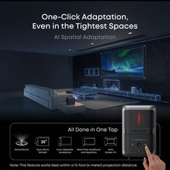A Photo Of Nebula X1 - 4K Triple Laser Projector with Micro Gimbal