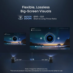 A Photo Of Nebula X1 - 4K Triple Laser Projector with Micro Gimbal