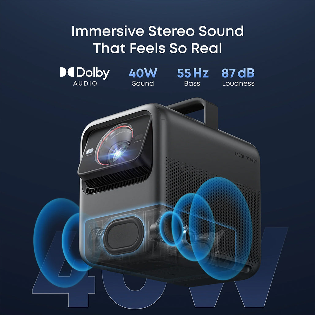 A Photo Of Nebula X1 - 4K Triple Laser Projector with Micro Gimbal