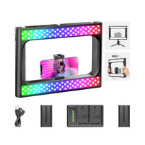 Neewer RGB-A111 RGB Rig Light Stabilizer with Adjustable Hue, Brightness, and Scene Modes