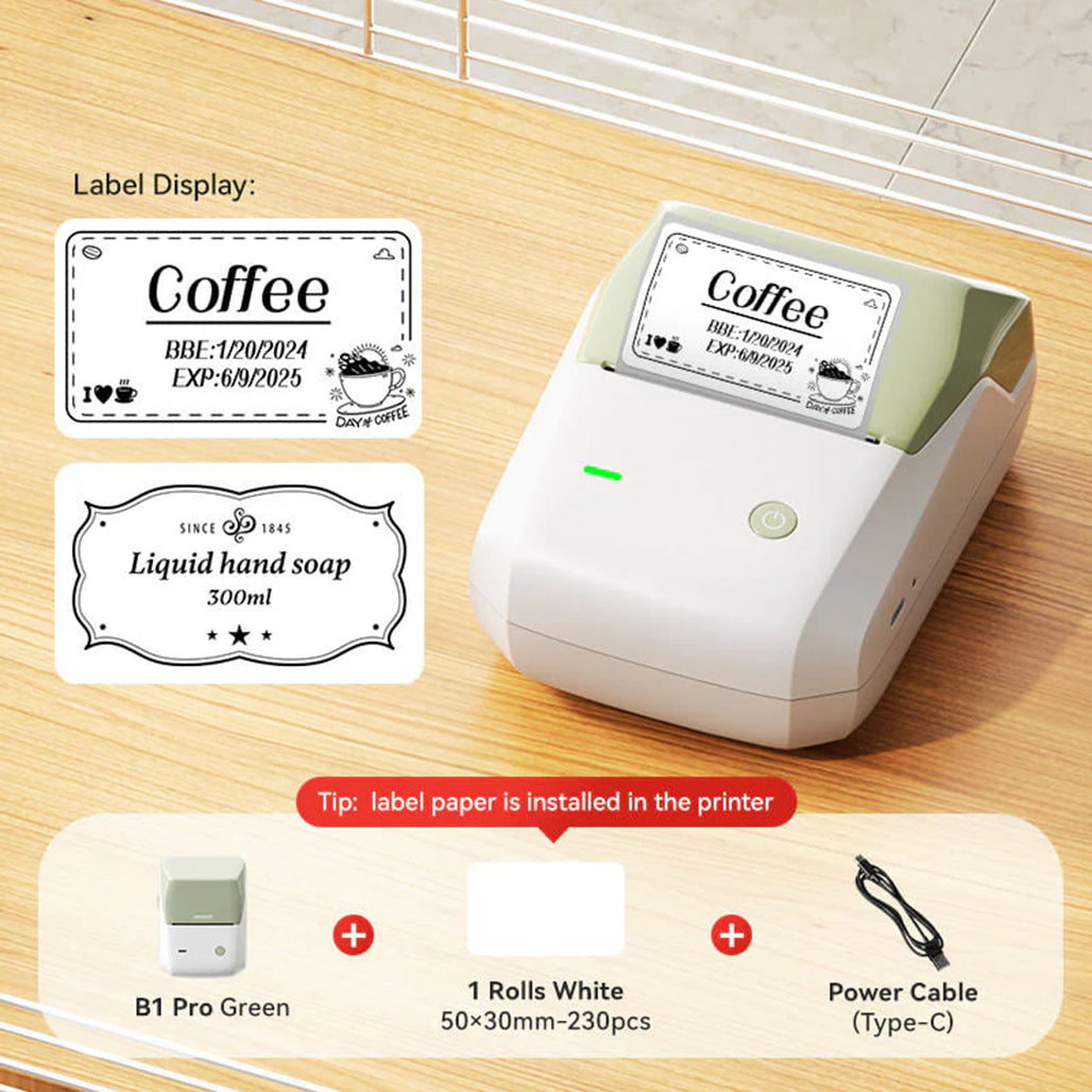 A Photo Of NIIMBOT B1 Pro - Label Maker