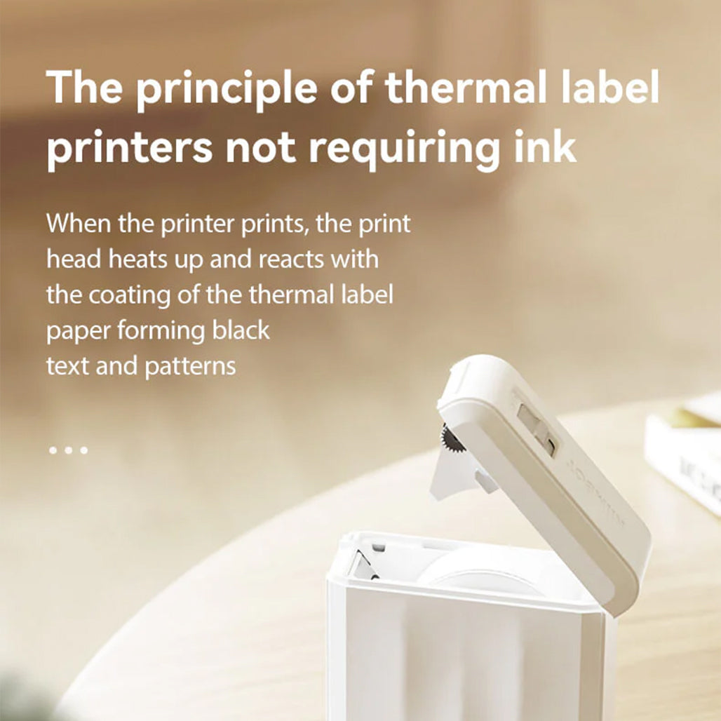 A Photo Of NIIMBOT D110 - Bluetooth Thermal Label Maker