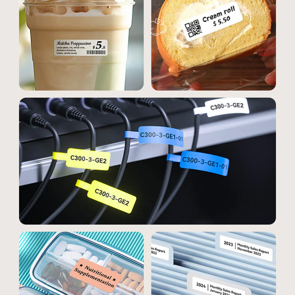 A Photo Of NIIMBOT D110 - Bluetooth Thermal Label Maker