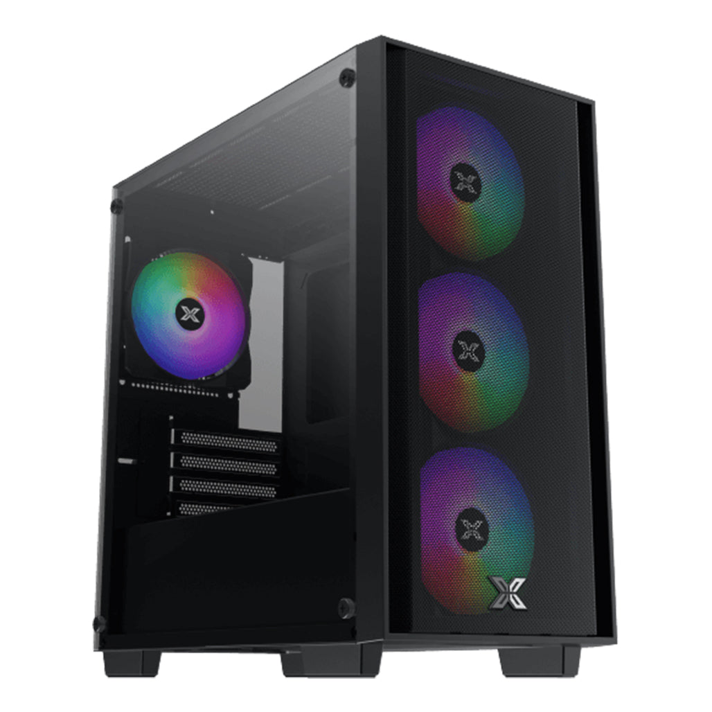 A Photo Of Xigmatek NYX Air II | High-Airflow Micro-ATX Case for Compact Builds
