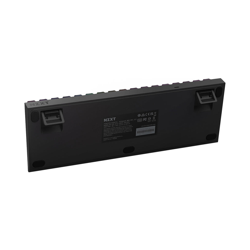 A Photo Of NZXT Function 2 MiniTKL RGB Gaming Keyboard - KB-002NB-US