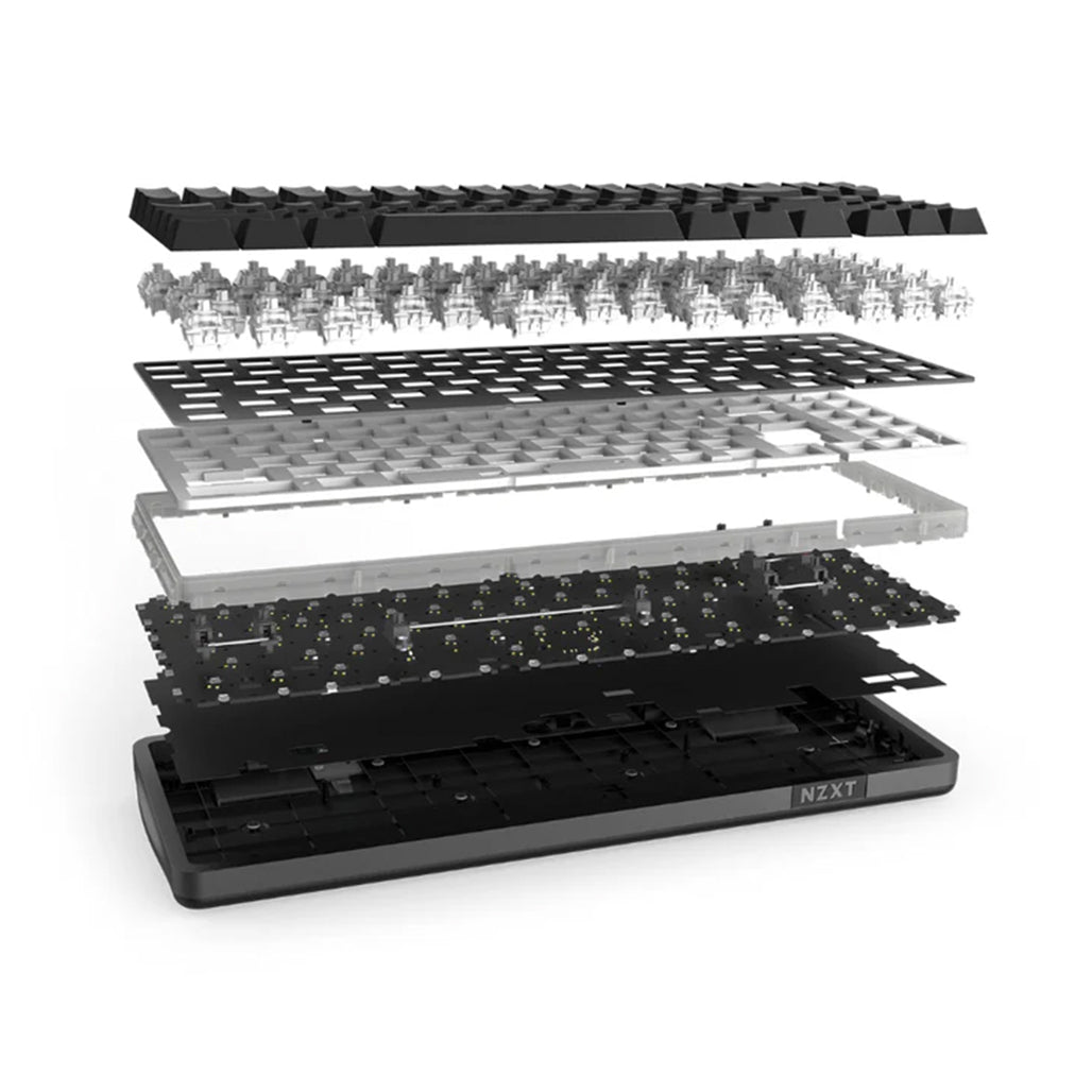 A Photo Of NZXT Function Elite MiniTKL Gaming Keyboard