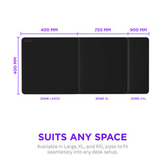 A Photo Of NZXT Zone Large / XL Cloth Gaming Mousepad