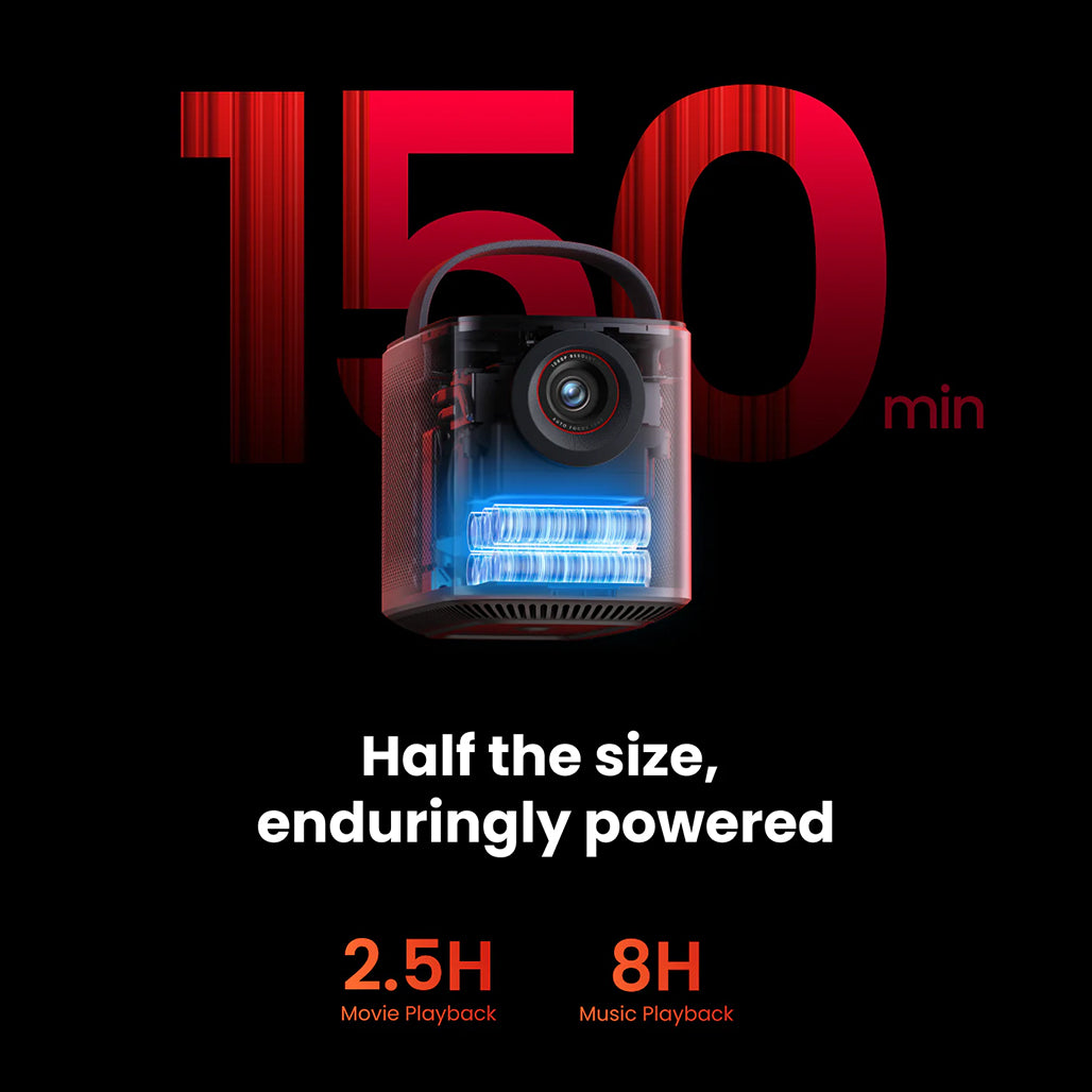 A Photo Of Nebula Mars 3 Air - Portable Google TV Projector