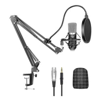 Neewer NW-700 Professional Studio Condenser Microphone Kit with NW-35 Adjustable Scissor Arm Stand and Shock Mount