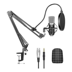 A Photo Of Neewer NW-700 Professional Studio Condenser Microphone Kit with NW-35 Adjustable Scissor Arm Stand and Shock Mount
