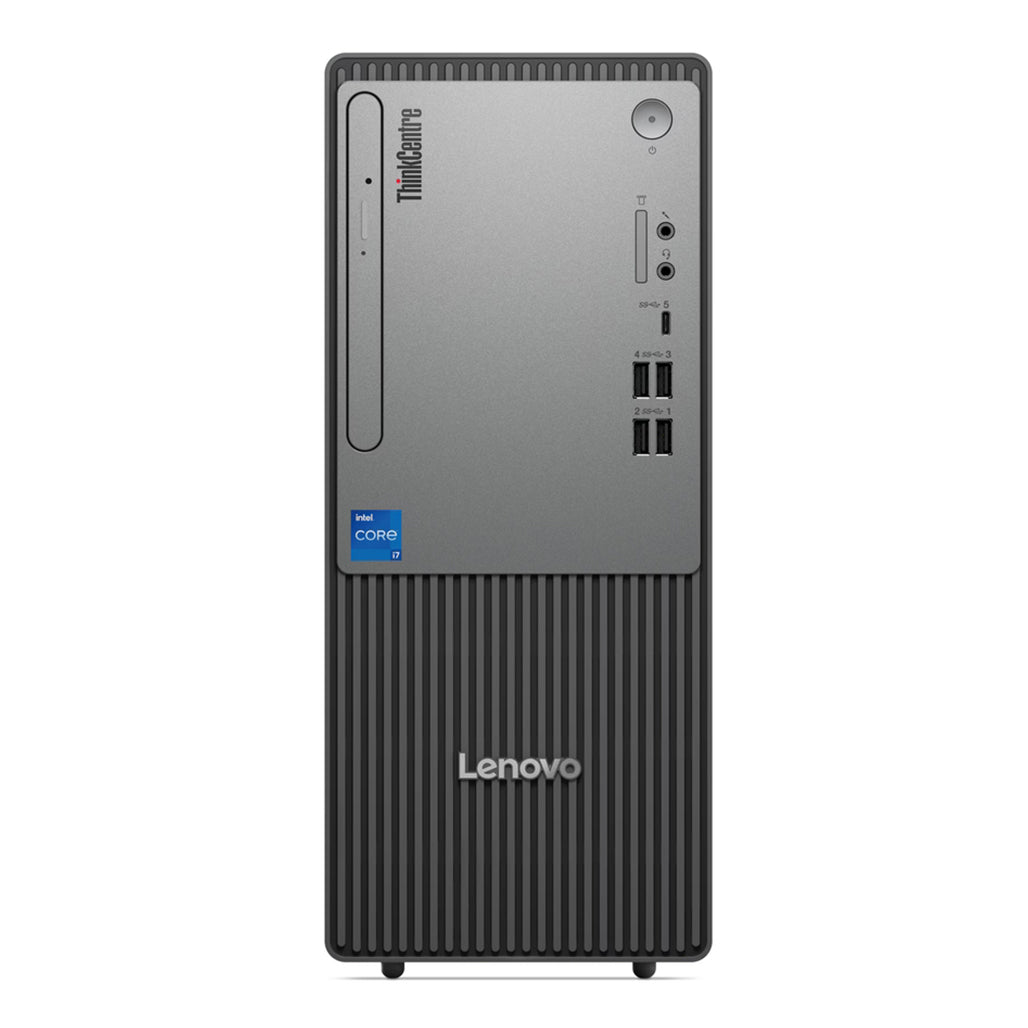 A Photo Of Lenovo Thinkcentre Neo 50t G5 - 12UD00C2GP - Core i3-14100 - 8GB Ram - 512GB SSD - Intel UHD Graphics