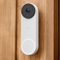 A Photo Of Google Nest Wi-Fi Video Doorbell - Battery Operated, Wireless Security in Ash Gray