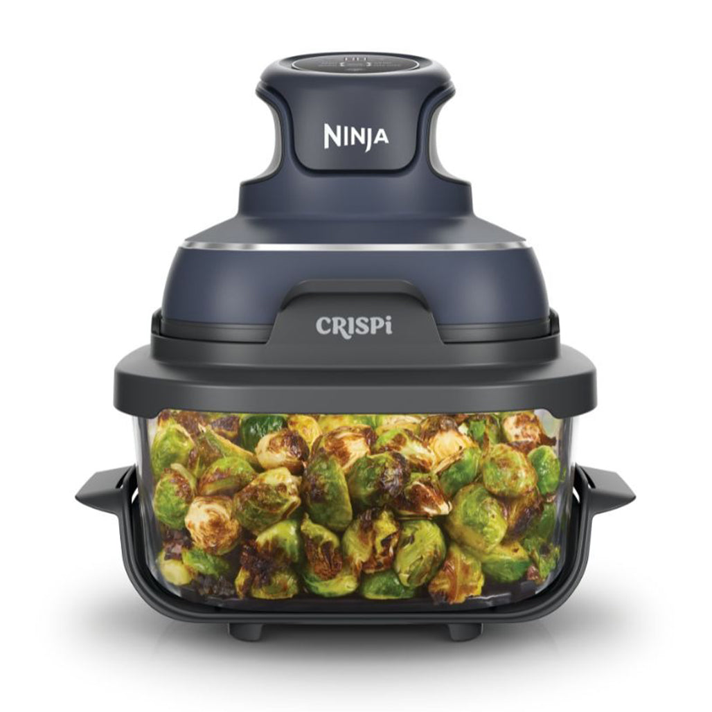A Photo Of Ninja Crispi 4 in 1 Portable Glass Air Fryer 3.8L 1700w - Cyber Space