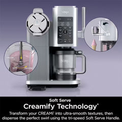 A Photo Of Ninja Swirl by CREAMi Soft Serve & Ice Cream Machine